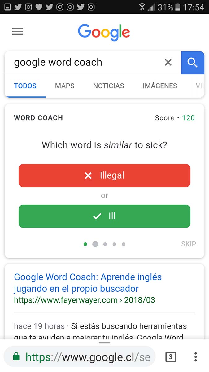 googlewordcoachaprenderinglesdesdeelbuscador2 Portal Innova