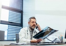 radiografía del paciente