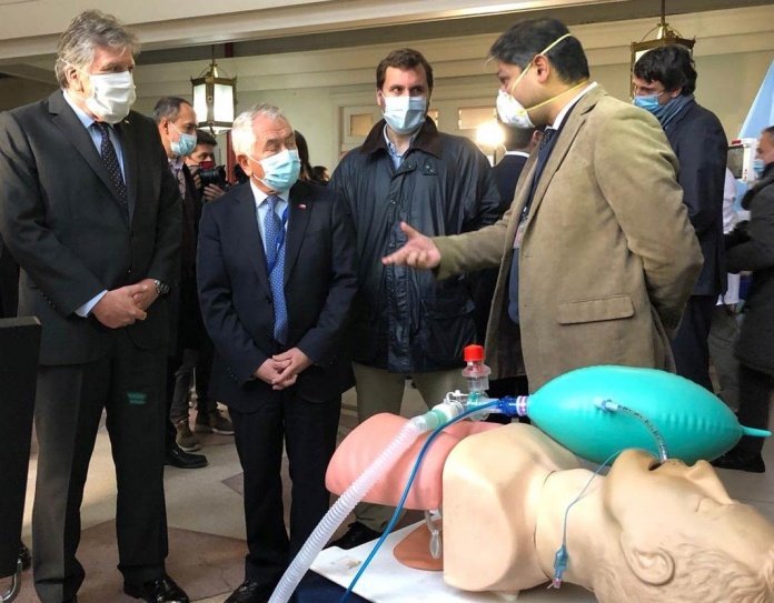 Corfo adjudica recursos para producir y escalar primeros ventiladores mecánicos