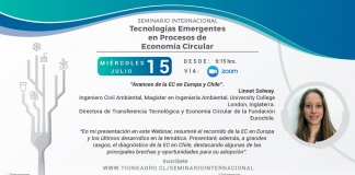 Seminario internacional Tecnologías Emergentes en procesos de Economía Circular