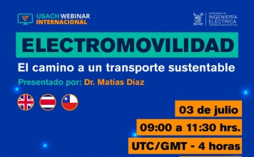 Webinar USACH Internacional | “Electromovilidad: El camino hacia un transporte sustentable”