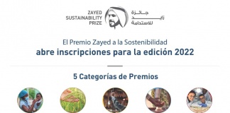 Premio Zayed a la Sostenibilidad abre inscripciones para la edición 2022
