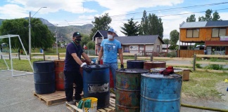 Saneamiento Ambiental organizado por AEPA en la Región de Aysén