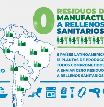 P&G certifica el 100% de sus plantas operativas en Latinoamérica como sitios que envían cero residuos de manufactura a vertederos