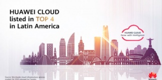 Huawei Cloud es la 4a nube pública con mayor crecimiento en América Latina