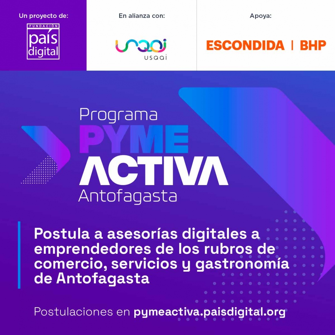 Atención emprendedores: Se abre convocatoria con apoyo monetario y acompañamiento digital para negocios de Antofagasta