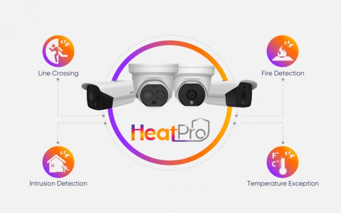 La serie HeatPro proporciona al mercado masivo defensa perimetral precisa y detección de incendios