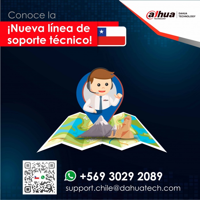 Soporte técnico Dahua disponible a partners y clientes en Chile