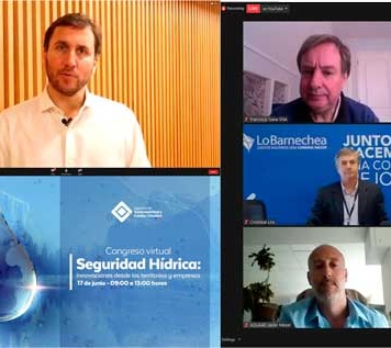 Congreso virtual abordó las claves para los desafíos del agua: adaptación e innovación tecnológica