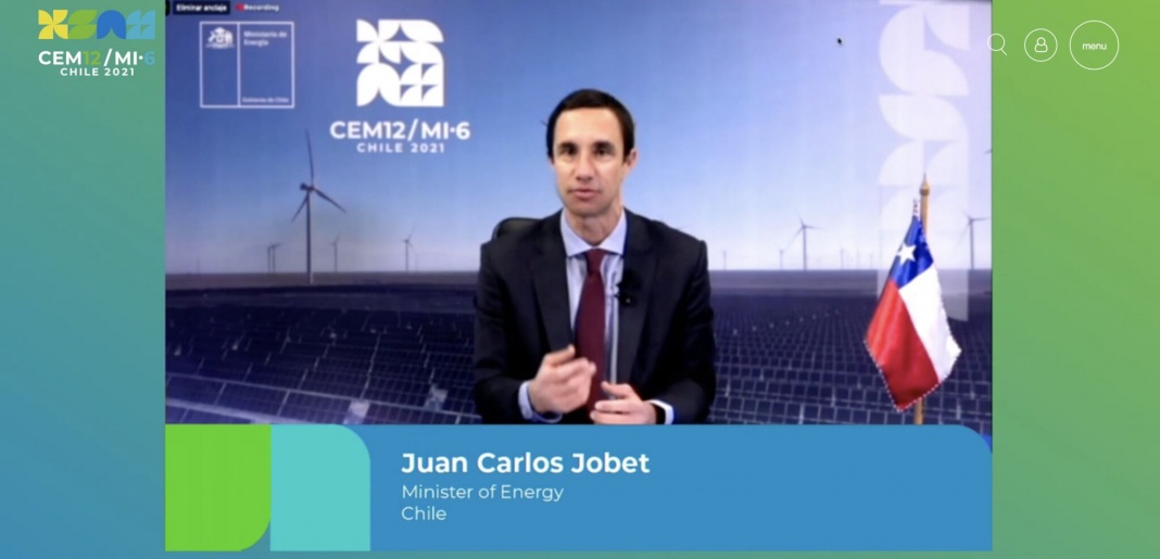Ministro Jobet en el marco de la cumbre de energías limpias CEM12 / MI-6: “El 2050 es ahora, si no actuamos en esta década, no lograremos nuestros objetivos globales para la carbono neutralidad