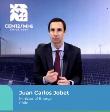 Ministro Jobet en el marco de la cumbre de energías limpias CEM12 / MI-6: “El 2050 es ahora, si no actuamos en esta década, no lograremos nuestros objetivos globales para la carbono neutralidad"