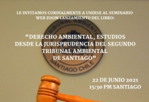 Tribunal Ambiental de Santiago lanzará oficialmente su primer libro sobre Jurisprudencia Ambiental Tribunal Ambiental de Santiago lanzará oficialmente su primer libro sobre Jurisprudencia Ambiental