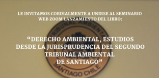 Tribunal Ambiental de Santiago lanzará oficialmente su primer libro sobre Jurisprudencia Ambiental