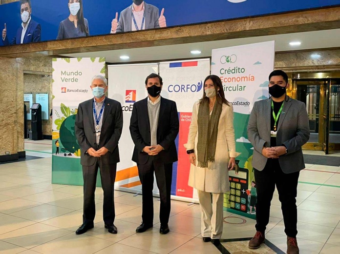 BANCO ESTADO Y CORFO LANZAN NUEVO CRÉDITO QUE BUSCA POTENCIAR PROYECTOS DE ECONOMÍA CIRCULAR 