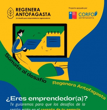 Regenera Antofagasta ofrece capacitaciones gratis para emprendedores que quieran cambiar el mundo