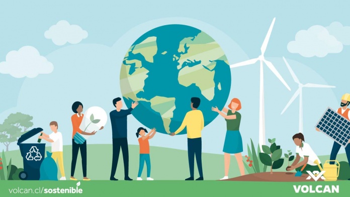 Volcán optimiza su eficiencia hídrica: en 2020 disminuyó 25% el consumo de agua desde la red pública