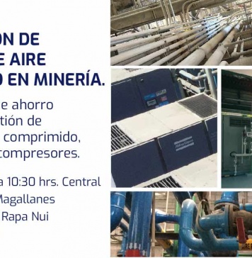 Webinar: Optimización de sistemas de Aire Comprimido en Minería Webinar: Optimización de sistemas de Aire Comprimido en Minería