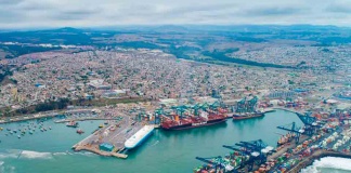 Puerto San Antonio incrementó un 11% su transferencia de carga acumulada a julio