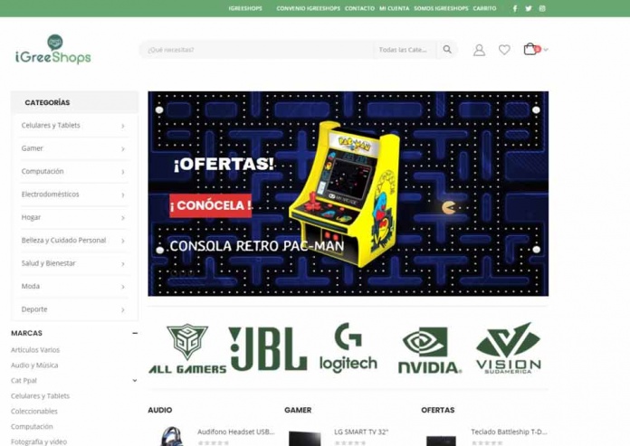 Start up chilena IGreeshops es la nueva forma de comprar y a la vez recibir beneficios. Start up chilena IGreeshops es la nueva forma de comprar y a la vez recibir beneficios.