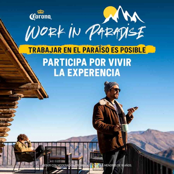 Work in Paradise de Cerveza Corona culmina con éxito y se espera su activación en otros mercados internacionales Work in Paradise de Cerveza Corona culmina con éxito y se espera su activación en otros mercados internacionales