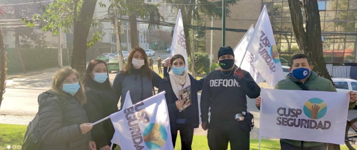 Guardias de seguridad organizan manifestación por mejoras laborales El foco es mejorar la situación laboral, y conseguir mejor comunicación con el IOS 10 de Carabineros.