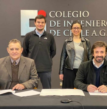 Colegio de Ingenieros de Chile y Fundación Huella Local firman convenio de colaboración para impulsar el desarrollo local de comunas rezagadas