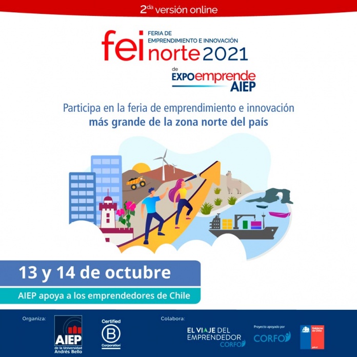 Feria de Innovación y Emprendimiento FEI Norte se desarrollará el 13 y 14 de octubre y cerrará exitoso ciclo