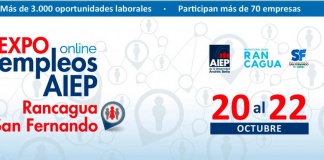 La 2ª versión de Expo Empleos Online AIEP Rancagua / San Fernando 2021 ofrecerá más de 3.000 vacantes laborales