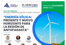 Industria, expertos y representantes de la comunidad conversarán sobre el futuro de la Energía Eólica en Webinar organizado por la AIA 