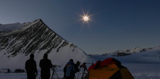 Eclipse Solar Antártida 2021, 4 de diciembre