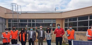 Liceo Polivalente La Frontera de Negrete inaugura sistema solar fotovoltaico
