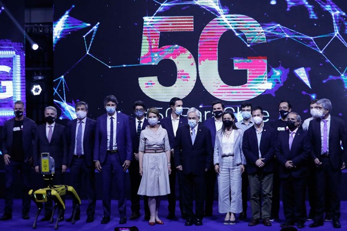 Movistar enciende su red 5G en Chile y anuncia presencia nacional