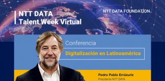 Presidente de NTT Data Foundation Chile abordó los desafíos de la digitalización en Latinoamérica en exposición internacional