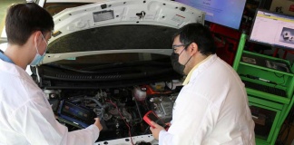 Instituto Profesional Virginio Gómez incorpora tecnología de electro movilidad a su área mecánica