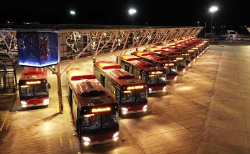 Este año Copec habilitará 10 nuevos electroterminales para energizar 800 buses eléctricos del Gran Santiago