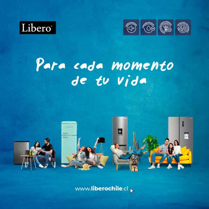 La marca nacional experta en refrigeración, Libero, presenta su nueva campaña “yo elijo Libero” para potenciar su preferencia en el mercado por su versatilidad de productos y competitivos precios.