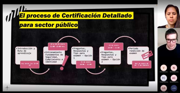 Microsoft Chile y el ministerio del interior y seguridad pública entregan capacitación durante el verano a más de 300 líderes de ciberseguridad de todo el gobierno de Chile