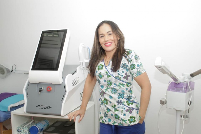 negocio en servicios de belleza a través de una franquicia