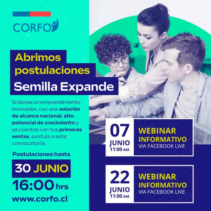 Corfo abre convocatoria para apoyar el despegue comercial de emprendedores y emprendedoras