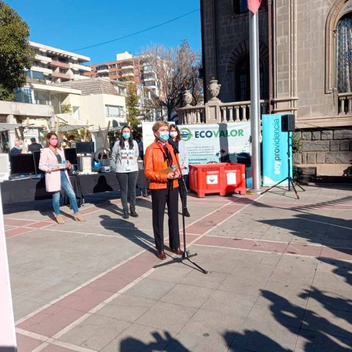 Ecofest 2022 Providencia inauguración Evelyn Matthei Alcaldesa de Providencia inaugurando Ecofest 2022
