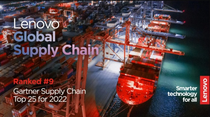 Lenovo - Top 25 cadena de suministro global de Gartner Lenovo - Top 25 cadena de suministro global de Gartner