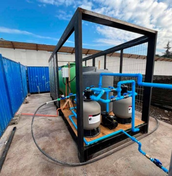 Siena planta aguas grises