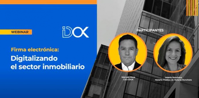 Webinar abordó el uso de la firma digital electrónica en el mundo inmobiliario