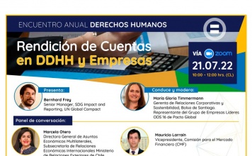 encuentro DDHH por la transparencia empresarial
