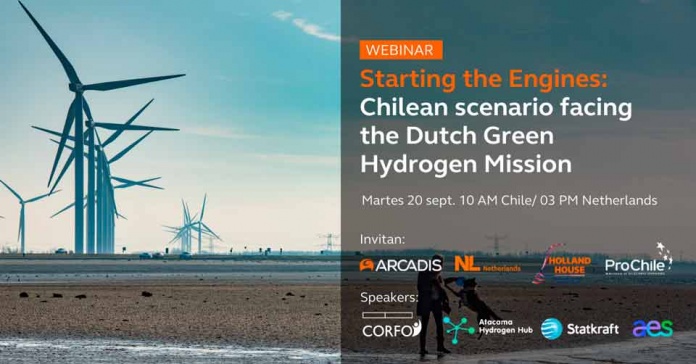 Empresas e instituciones de chile y países bajos construyen puentes de colaboración para desarrollar proyectos de hidrógeno verde Empresas e instituciones de chile y países bajos construyen puentes de colaboración para desarrollar proyectos de hidrógeno verde