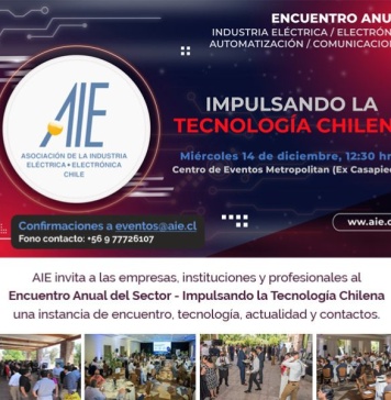 AIE comunica realización del Encuentro Anual de La Industria – Impulsando La Tecnología Chilena AIE comunica realización del Encuentro Anual de La Industria – Impulsando La Tecnología Chilena