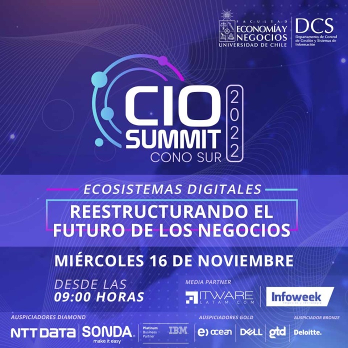 El mayor encuentro de CIOs, gerencias y áreas de TI de Latinoamérica reunirá a expertos a conversar en torno al futuro digital de los negocios