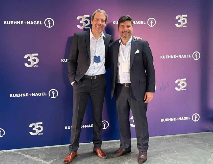 Kuehne+Nagel cumple 35 años en Chile con gran inversión en la logística local