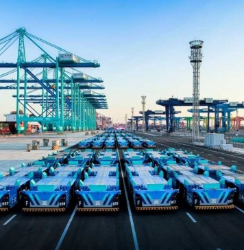 La conducción autónoma 5G+L4 está haciendo que los puertos sean inteligentes