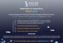 Centro INCAR realizará Camp sobre Epigenómica aplicada a la Acuicultura EpiAqua2023